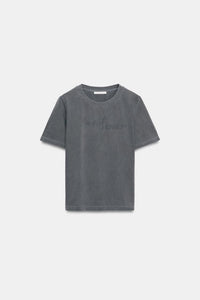 T-SHIRT LAVE TEXTE