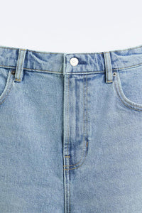 Short en Jean - Noir
