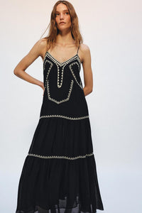 ROBE LONGUE BRODERIES ZW COLLECTION