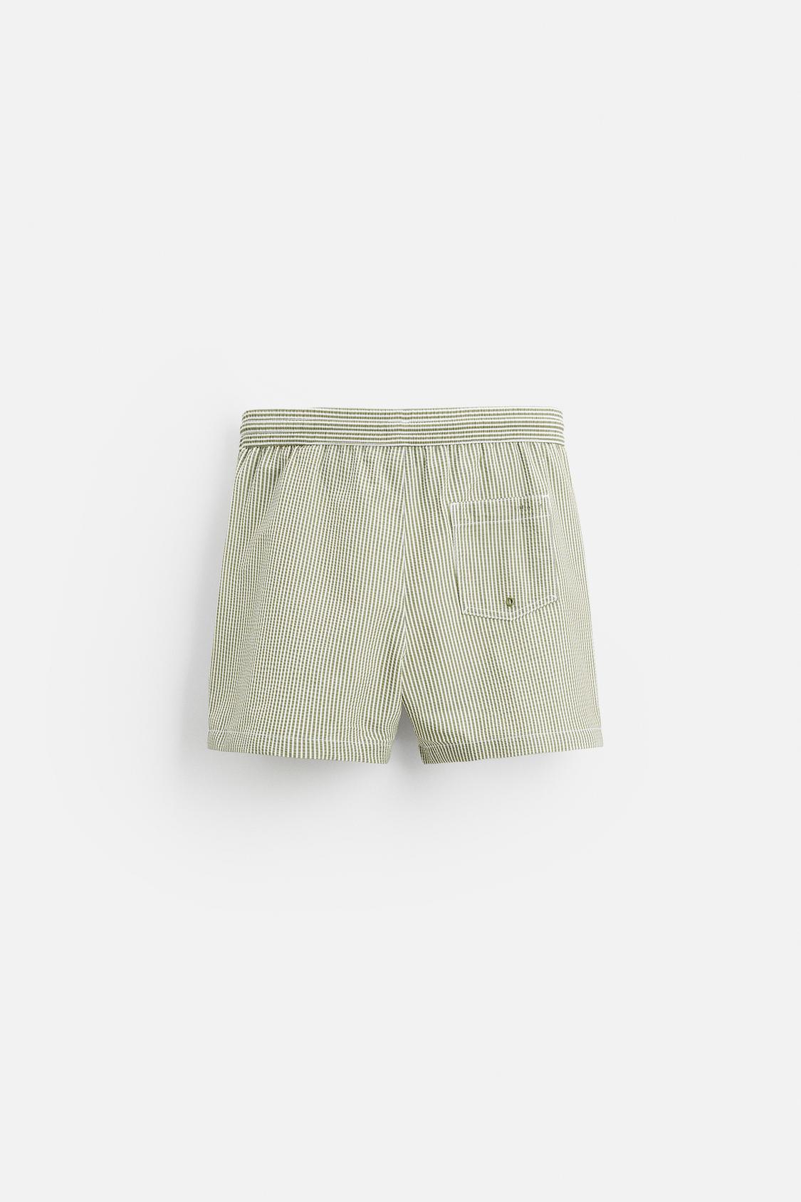 MAILLOT DE BAIN COURT SEERSUCKER