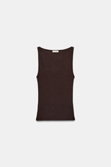 T-SHIRT MINIMAL SANS MANCHES