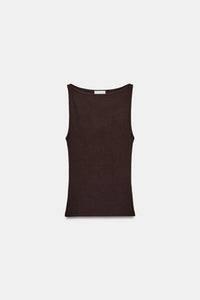T-SHIRT MINIMAL SANS MANCHES