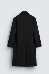 MANTEAU LAINE TEXTURE BOUCLÉ