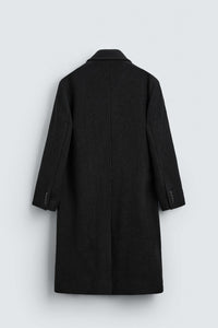 MANTEAU LAINE TEXTURE BOUCLÉ