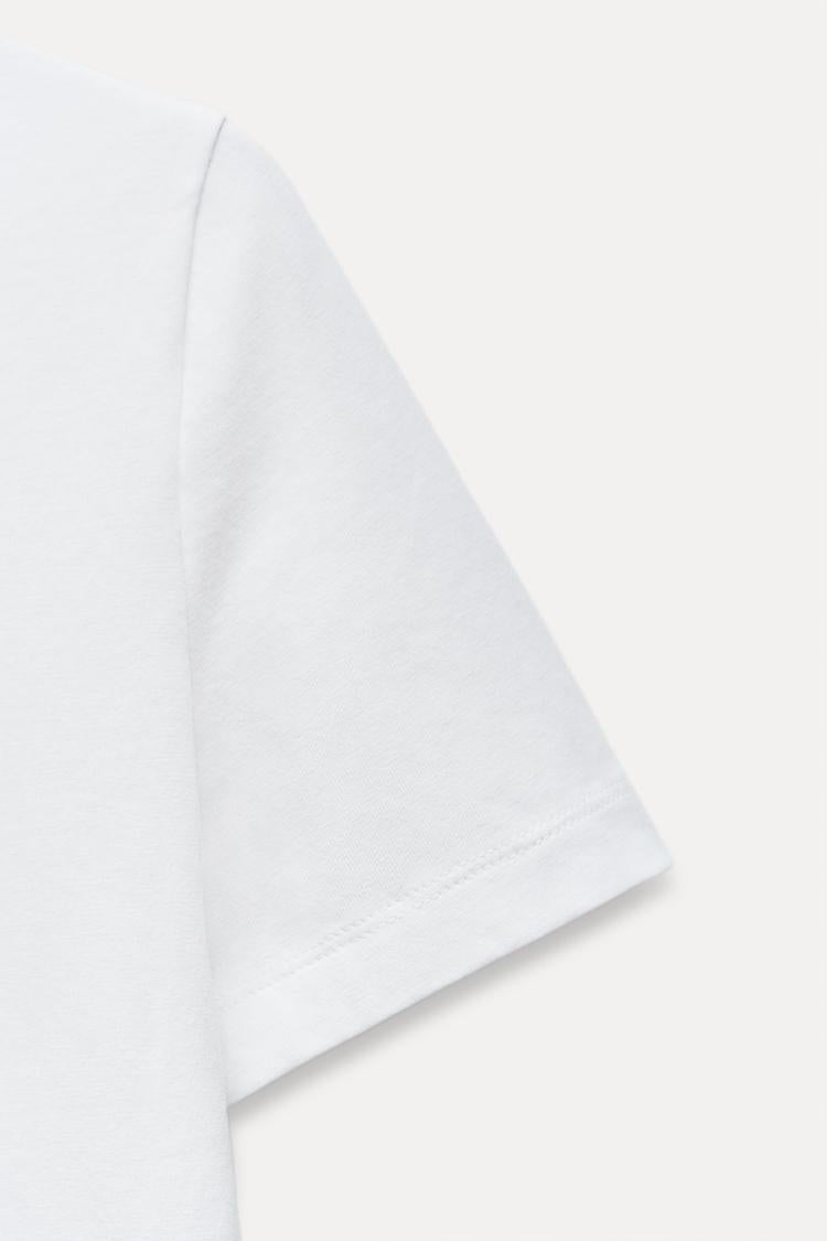 T-shirt a manches courtes - Blanc