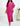 Robe caftan - Rose vif
