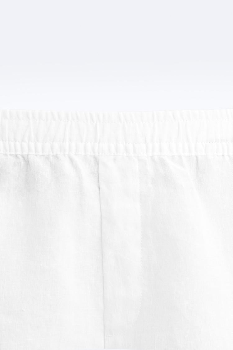 Short en Lin - Bleu Marine