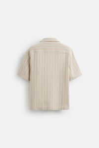 CHEMISE JACQUARD GÉOMÉTRIQUE