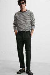 PANTALON À TEXTURE CONFORT