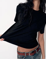 T-shirt coton basique - Blanc