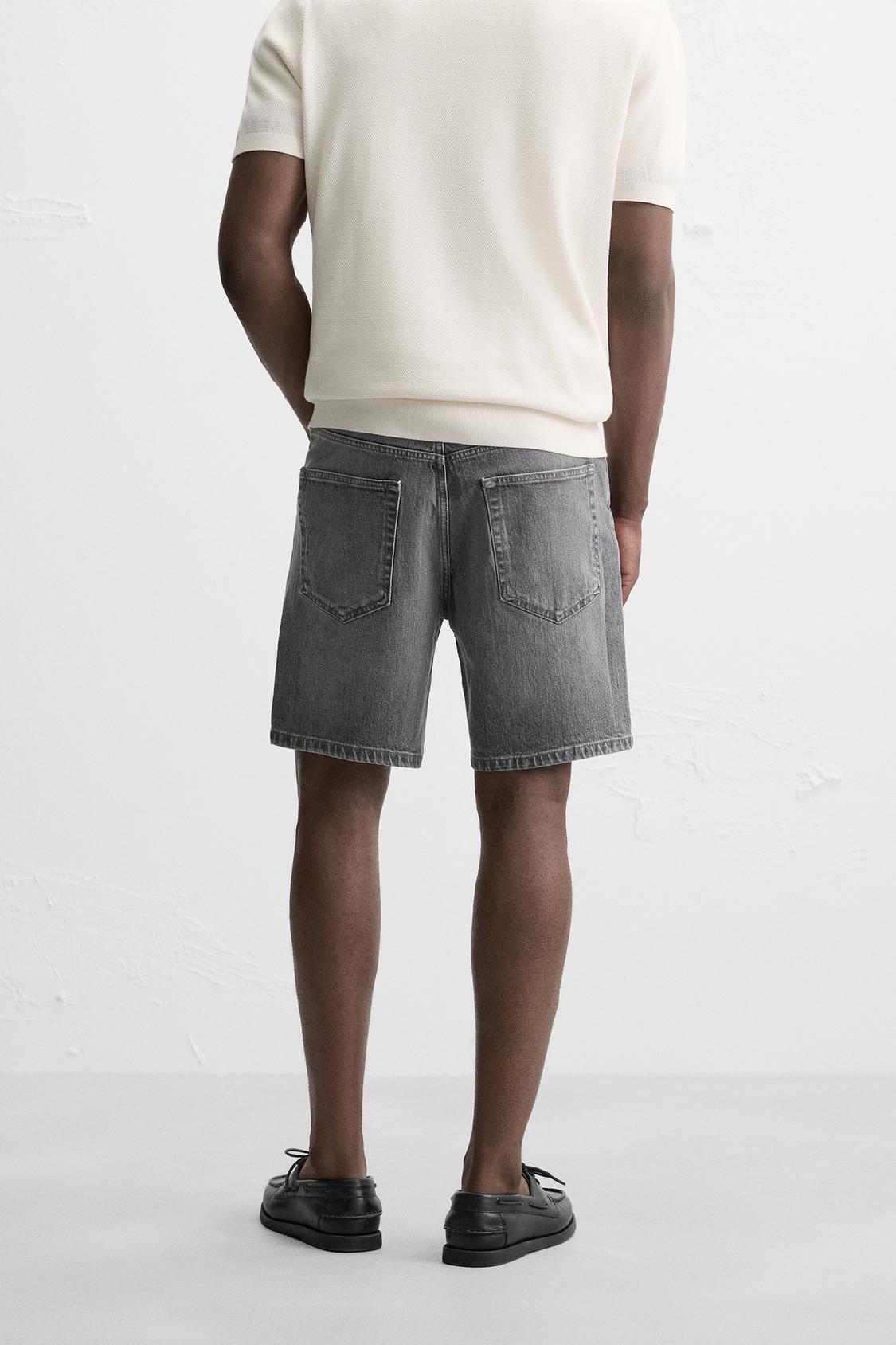 SHORT EN DENIM COUPE CLASSIQUE