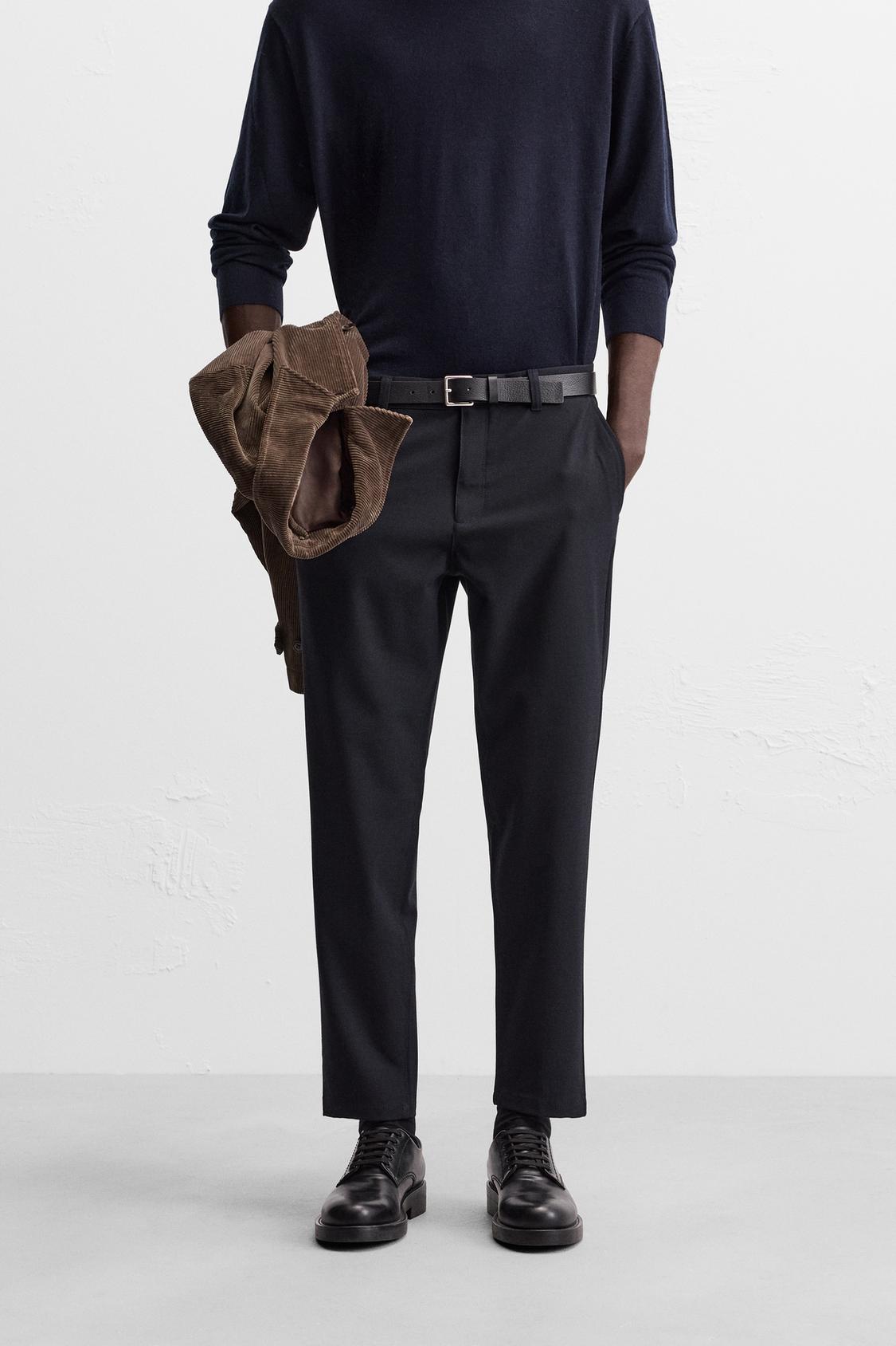 PANTALON À TEXTURE CONFORT