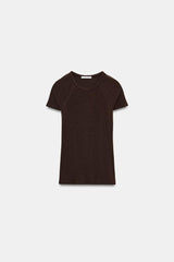 T-SHIRT A MANCHES COURTES RAGLAN