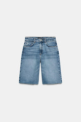 SHORT Z1975 EN DENIM TAILLE MI-HAUTE