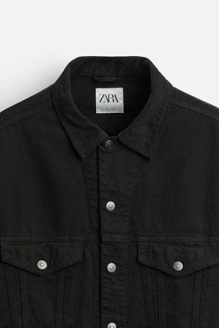 Veste en jean coupe carrée