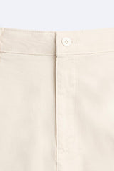 Pantalon chino coupe moulante - Beige