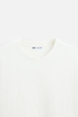 T-SHIRT RELAXED FIT STRUCTURÉ