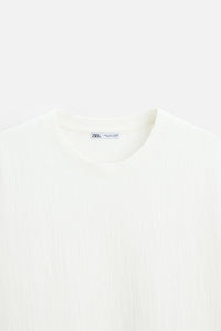 T-SHIRT RELAXED FIT STRUCTURÉ