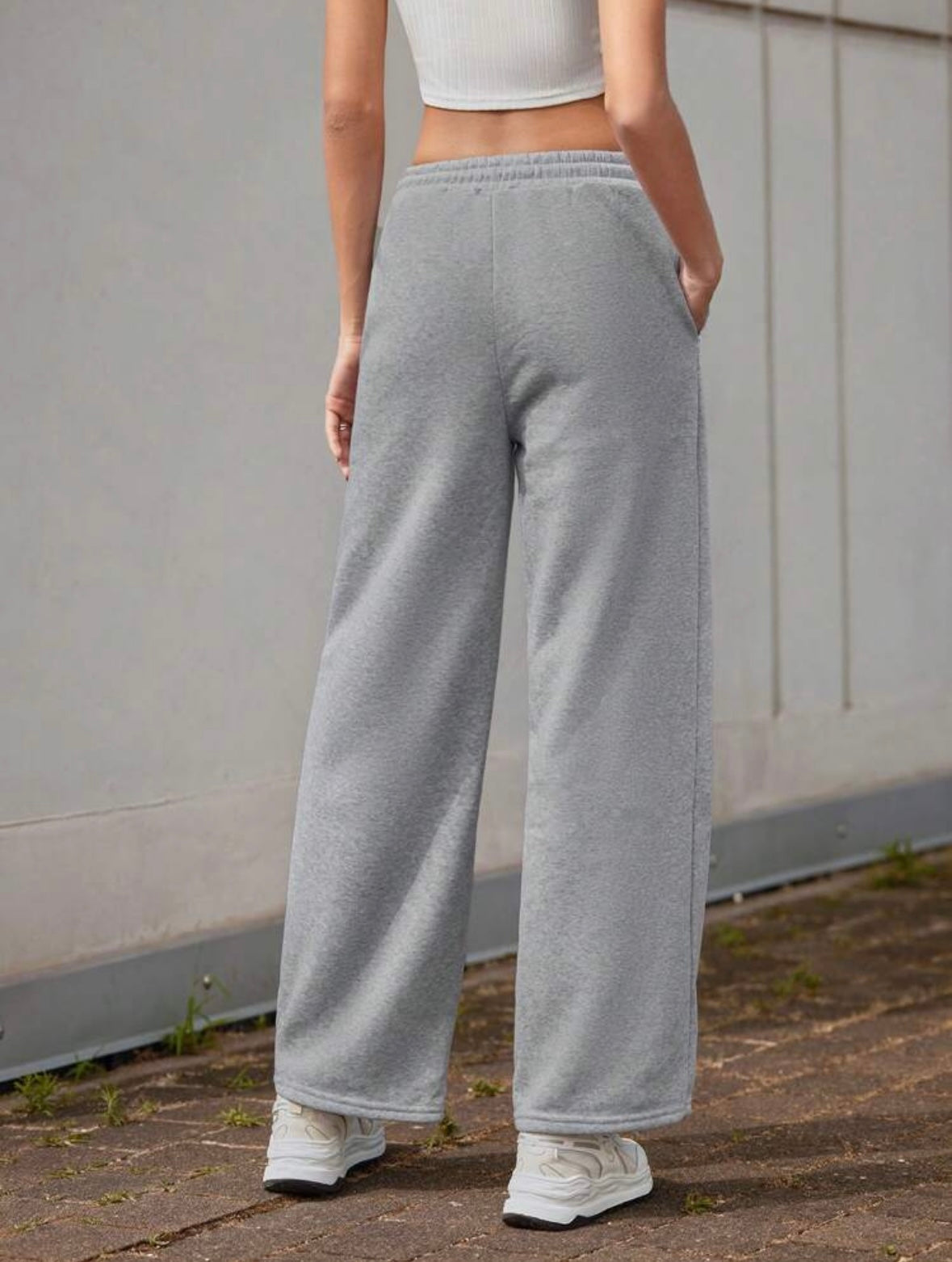Pantalon de survêtement - Gris