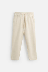 PANTALON RELAXED FIT COTON - LIN