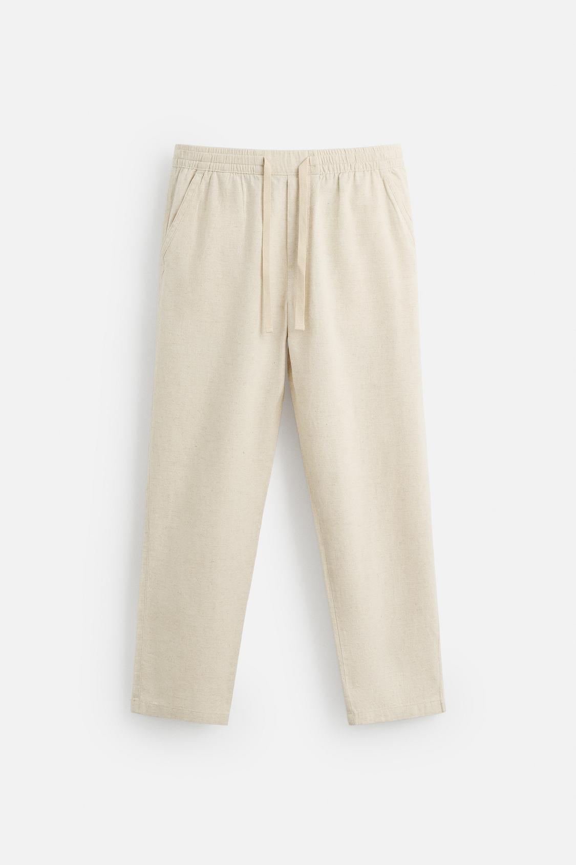 PANTALON RELAXED FIT COTON - LIN