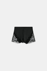 SHORT SATINE ET DENTELLE ZW COLLECTION