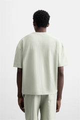 T-SHIRT RELAXED FIT STRUCTURÉ
