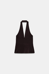 TOP HALTER STRETCHM