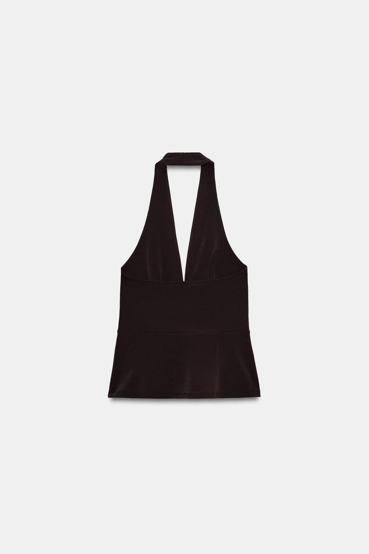 TOP HALTER STRETCHM
