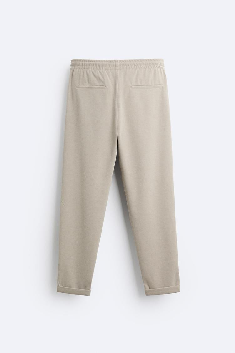 Pantalon style jogging - Vison