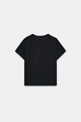T-SHIRT COTON MANCHES COURTES