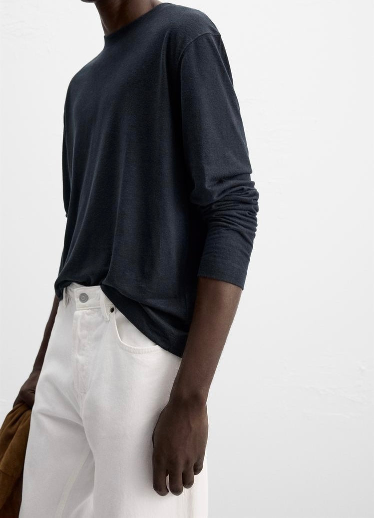 T-SHIRT AVEC LIN