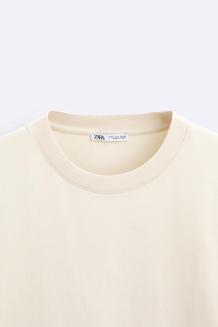 T shirt basique épais - Orange