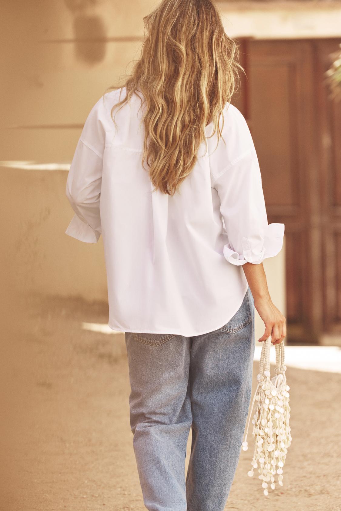 CHEMISE BASIQUE EN POPELINE