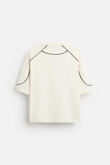 T-SHIRT NUMÉRO CONTRASTÉ