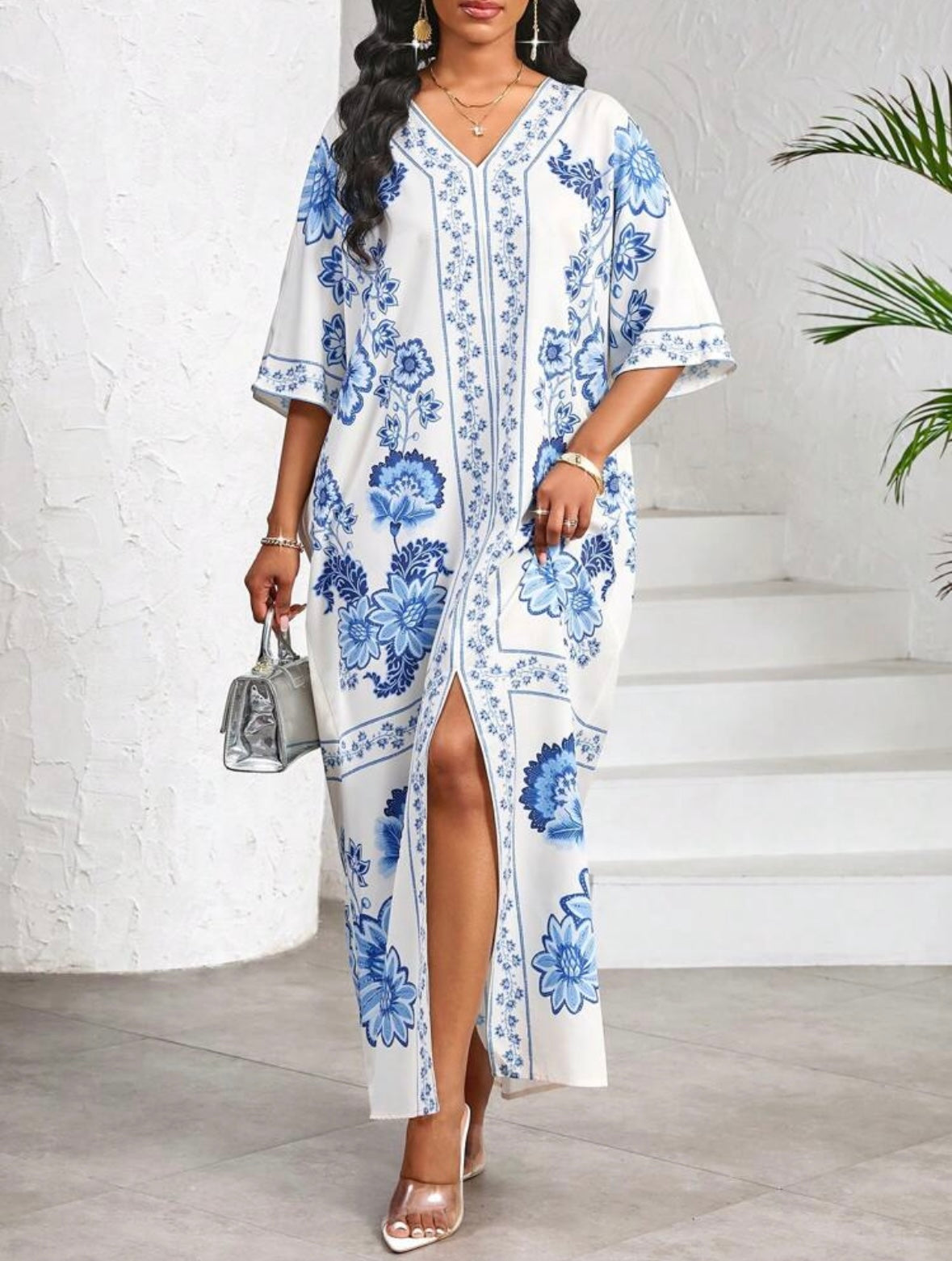 Robe élégante - Bleu