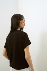 T-SHIRT COTON MANCHES COURTES