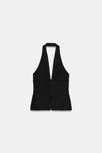 TOP HALTER STRETCHN