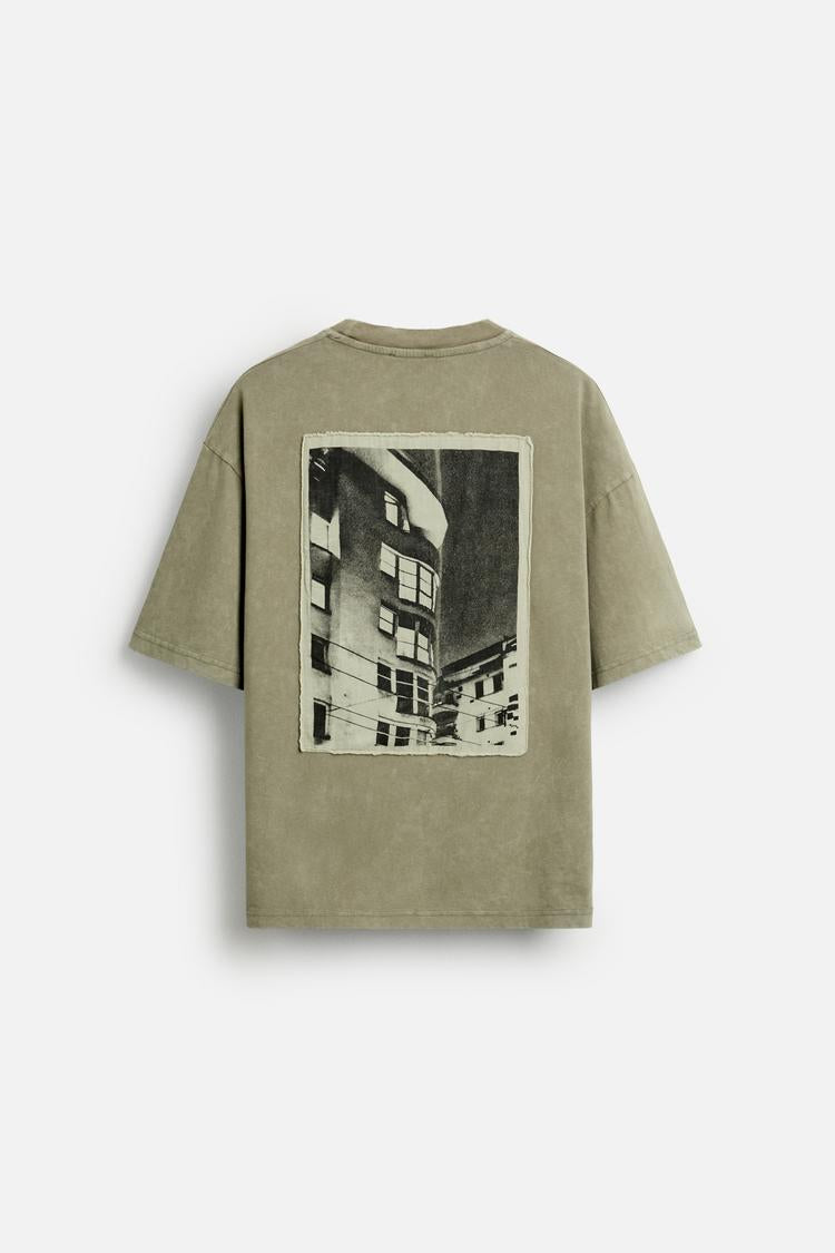 T-SHIRT AVEC PIÈCE PHOTOGRAPHIQUE