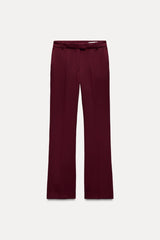 Pantalon droit collection zw - Grenat