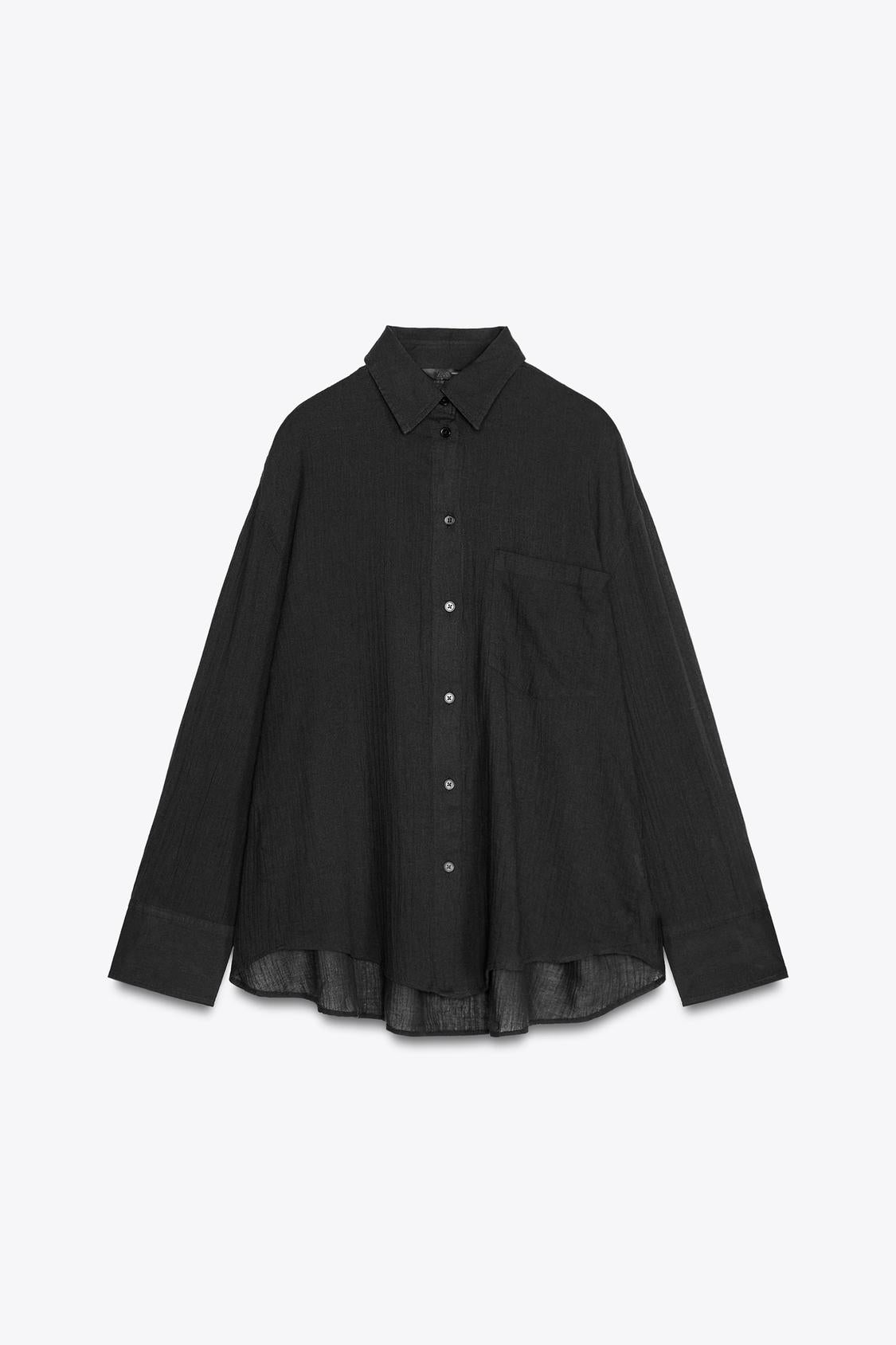 CHEMISE OVERSIZE EN GAZE