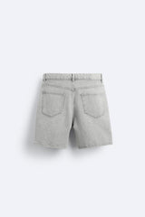 Short en Jean - Noir