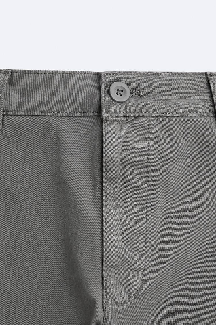 Pantalon chino coupe moulante - Beige