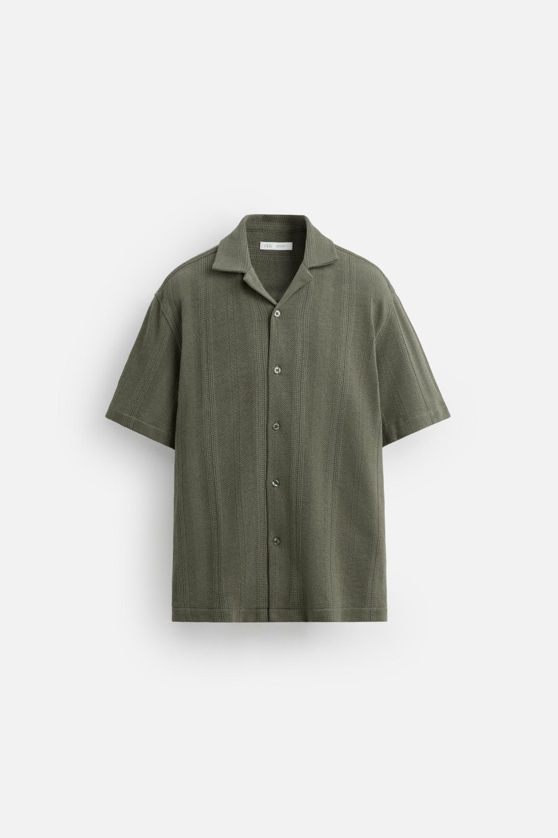 CHEMISE STRUCTURÉE JACQUARD