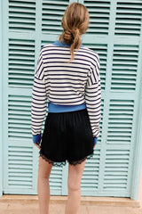 SHORT SATINÉ DENTELLE