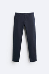 Pantalon chino coupe moulante - Beige