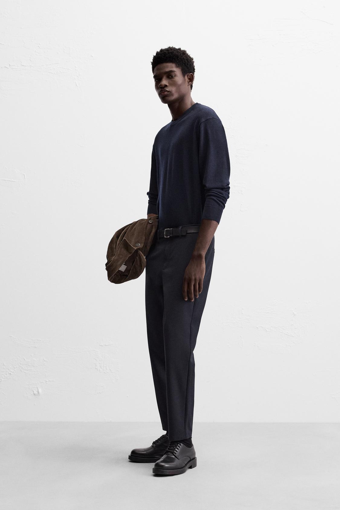 PANTALON À TEXTURE CONFORT
