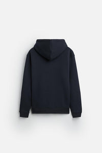 Sweat à capuche zip - Blanc Cassé