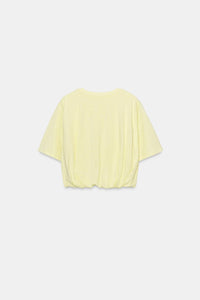 T-SHIRT COURT BOUFFANT