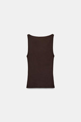 T-SHIRT MINIMAL SANS MANCHES